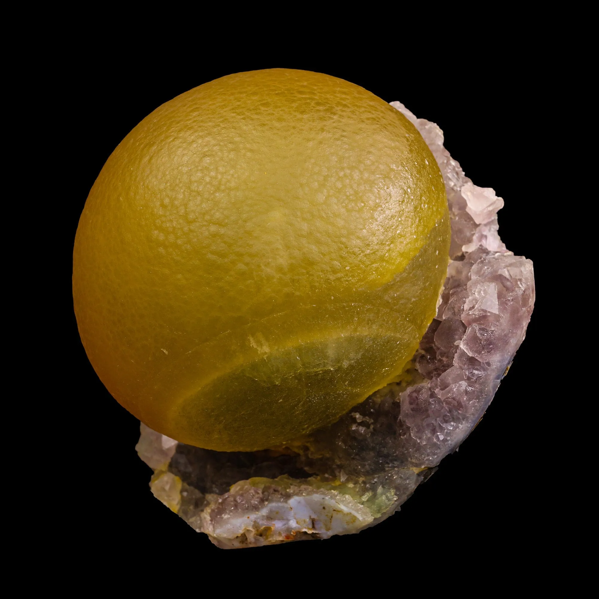 Fluorite On Amethyst Rare Natural mineral Specimen - image 3