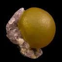 Fluorite On Amethyst Rare Natural mineral Specimen - image 2