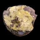 Fluorite On Amethyst Rare Natural mineral Specimen - image 5