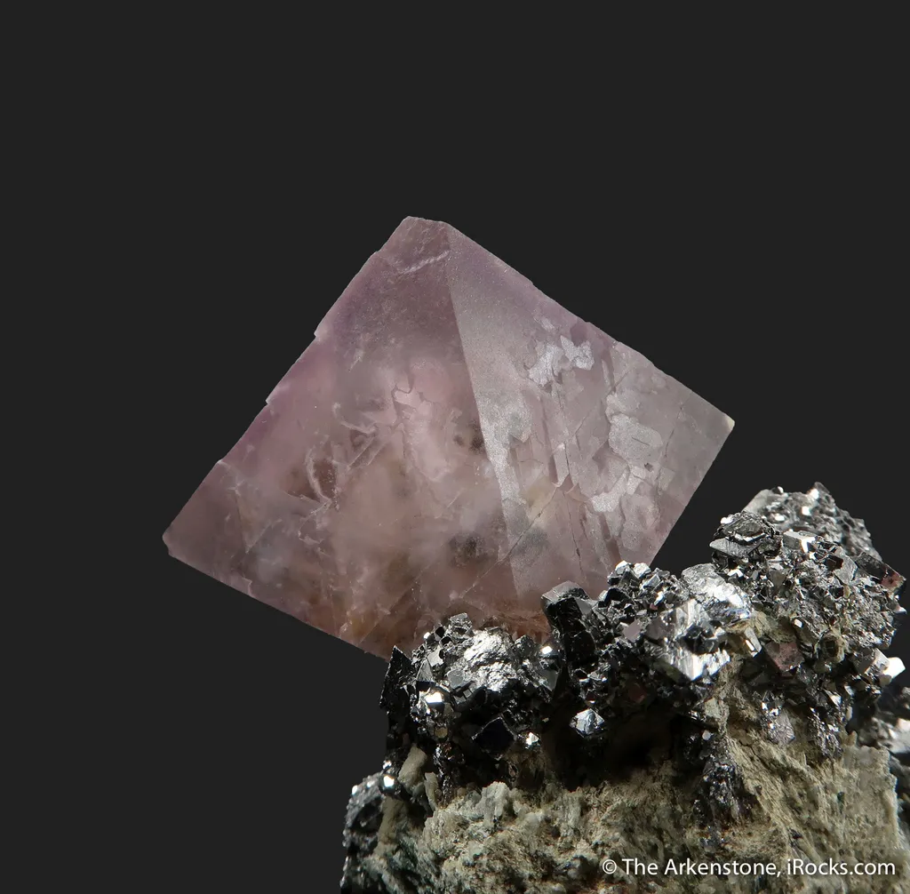 Fluorite on Arsenopyrite - image 6