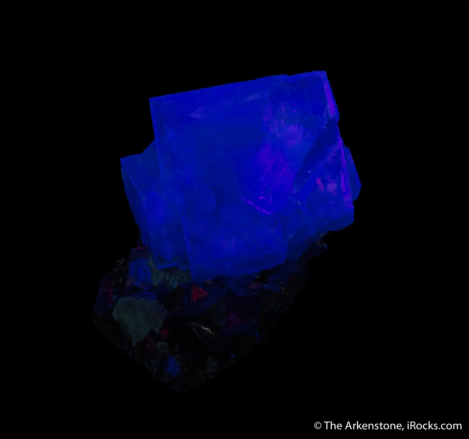 Fluorite on Arsenopyrite - image 5