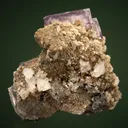 Fluorite on Arsenopyrite - image 2