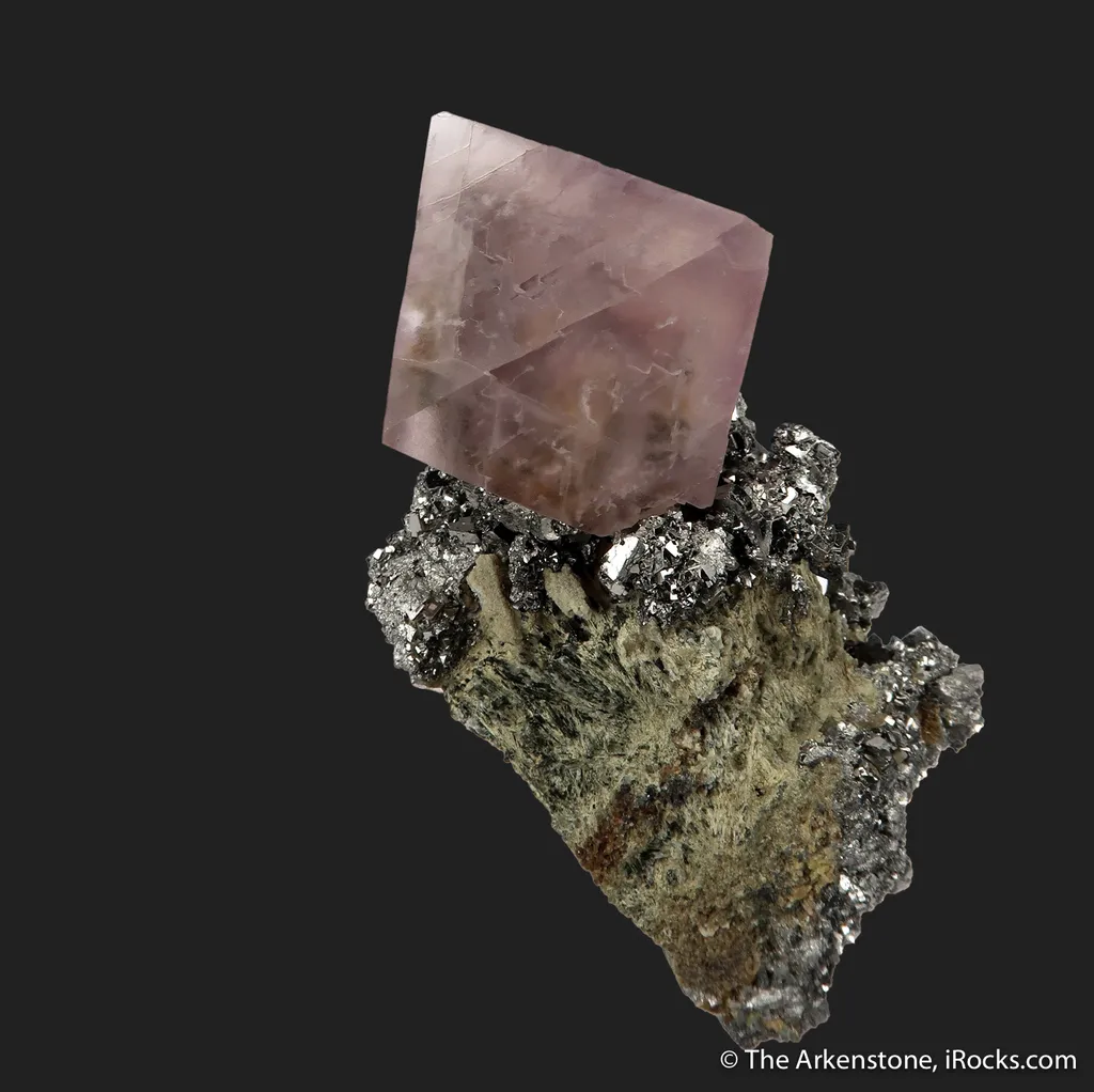 Fluorite on Arsenopyrite - image 5
