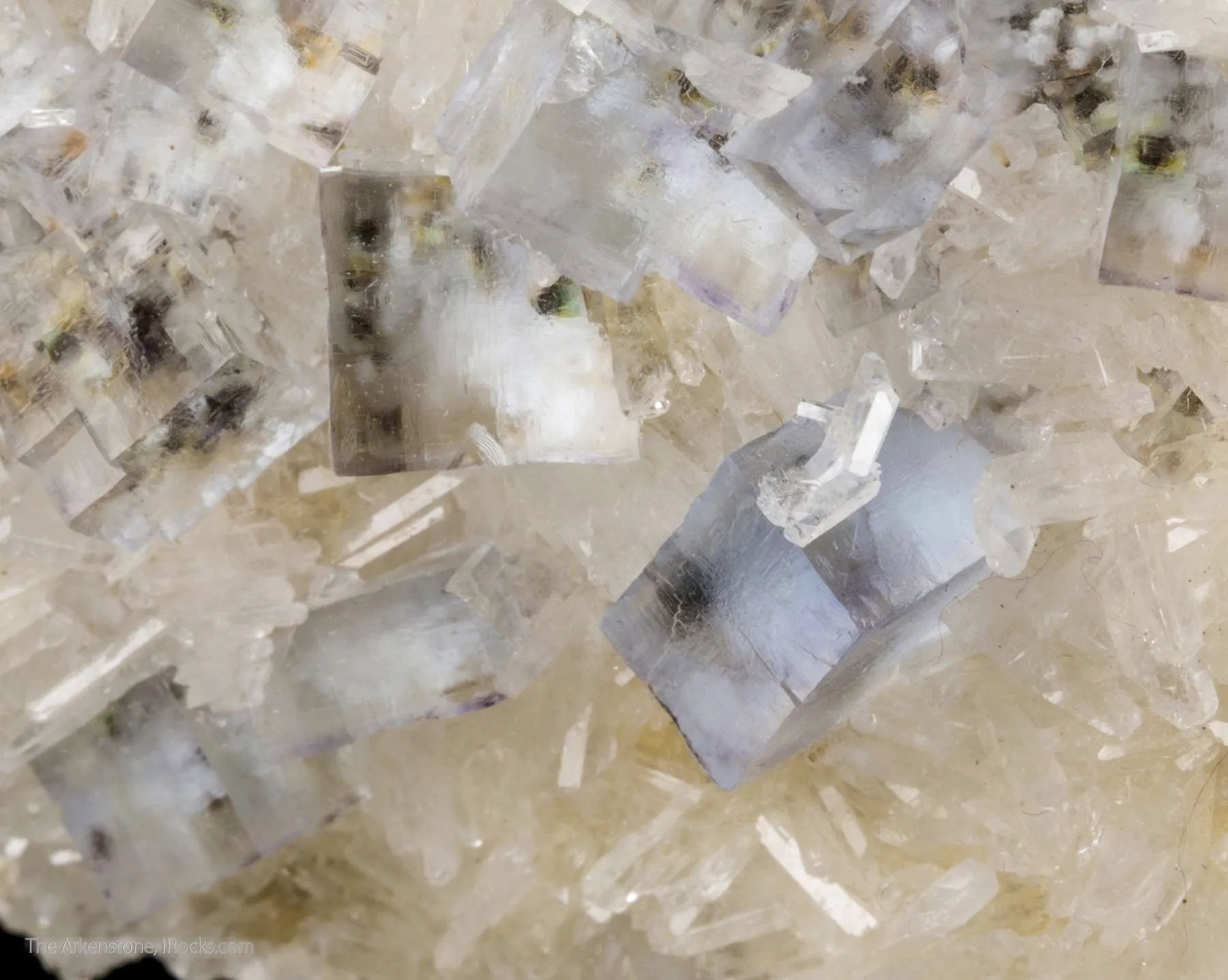 Fluorite on Barite - image 3