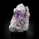 Fluorite on Barite - image 1