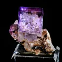 Fluorite on Barite - image 1