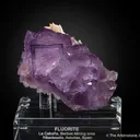 Fluorite on Barite - image 1