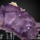 Fluorite on Barite - image 2