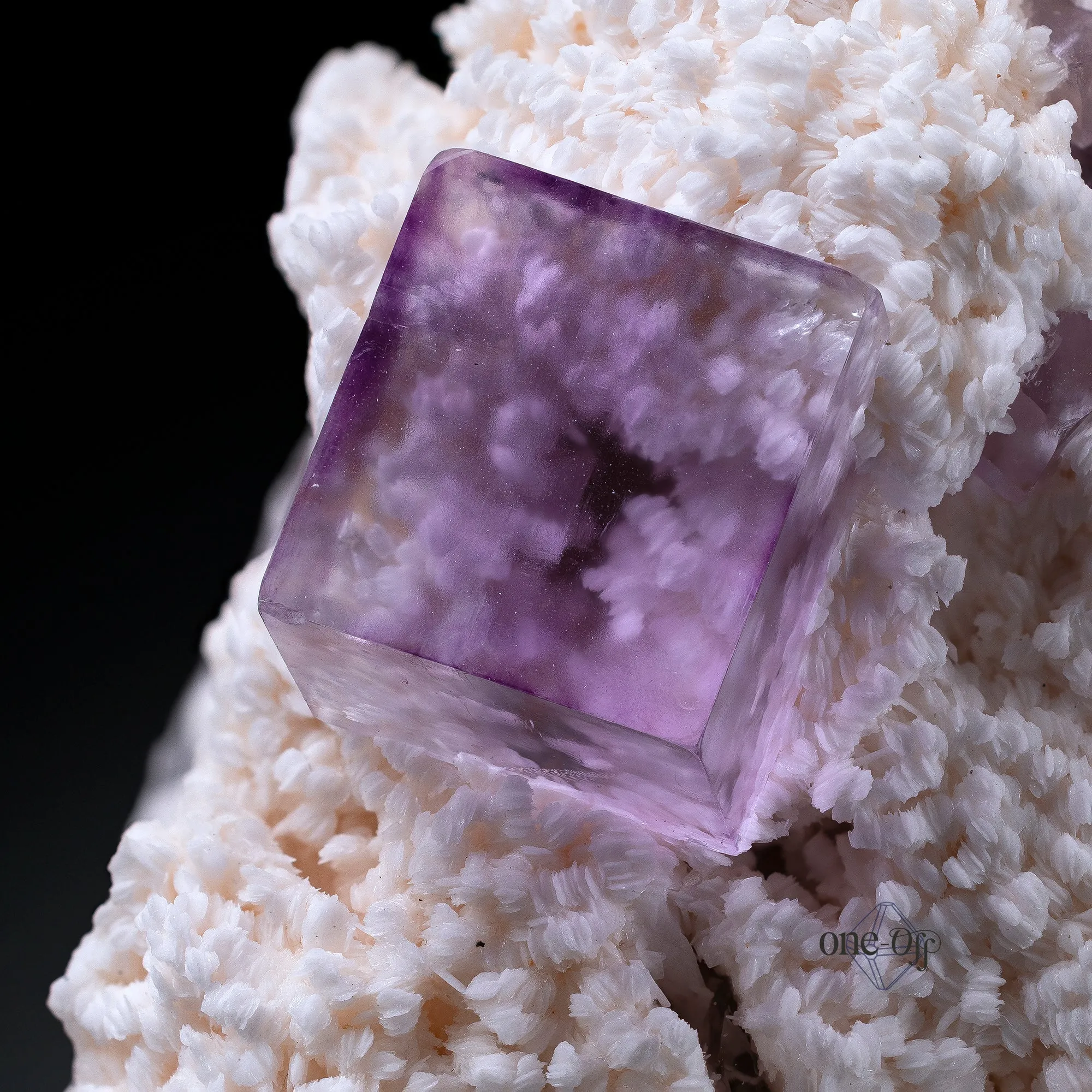 Fluorite on Barite - image 2