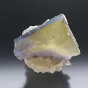Fluorite on Baryte - image 1