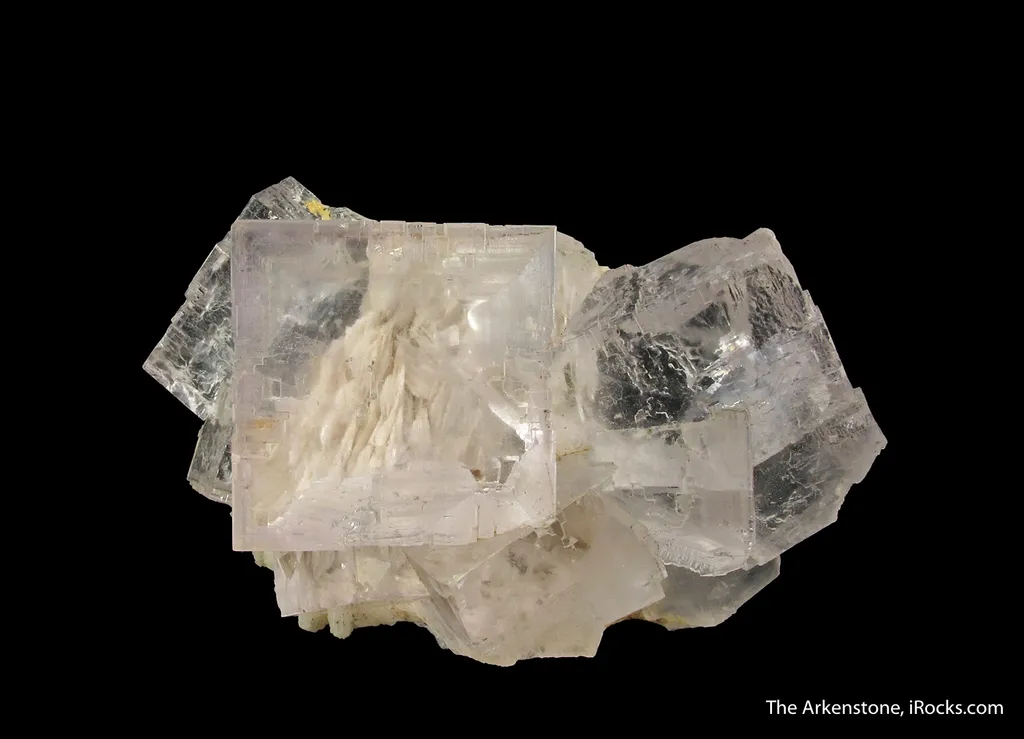 Fluorite on Baryte - image 2