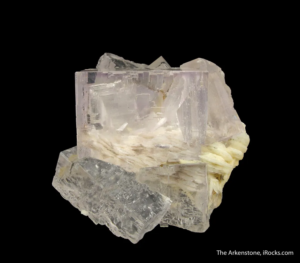 Fluorite on Baryte - image 5