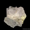 Fluorite on Baryte - image 5
