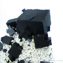 Fluorite on Baryte - image 2