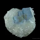 Fluorite on Baryte - image 4