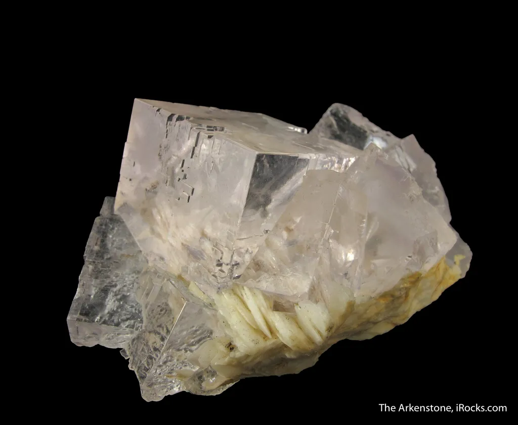 Fluorite on Baryte - image 4