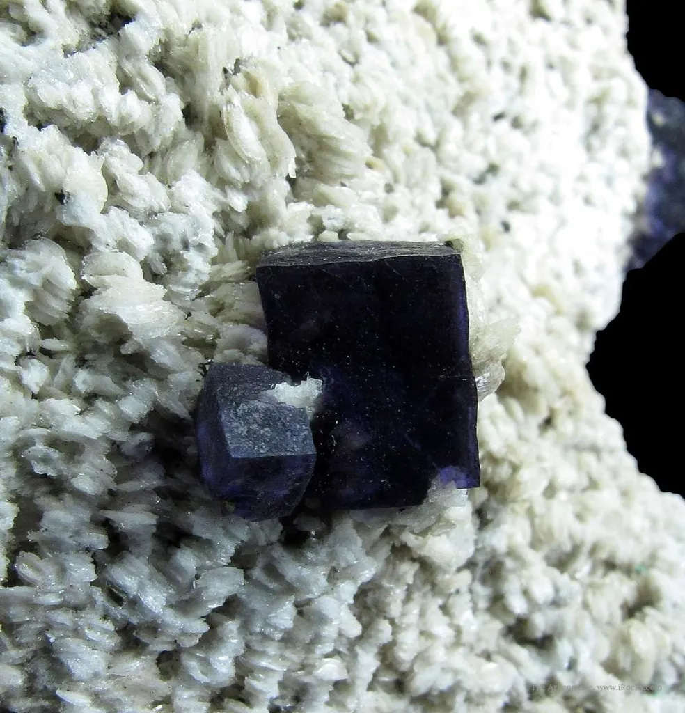 Fluorite on Baryte - image 5