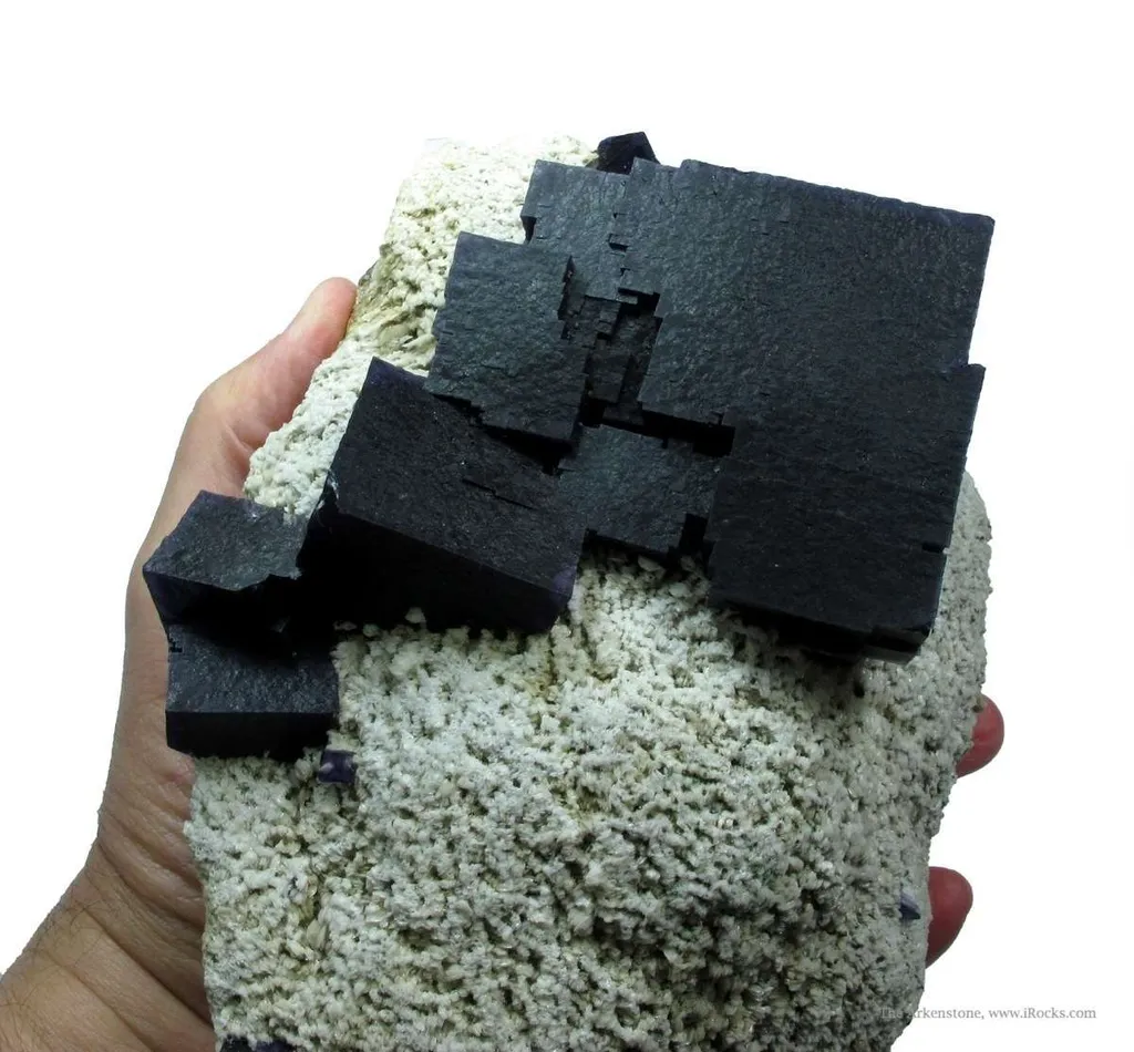Fluorite on Baryte - image 4