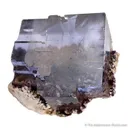 Fluorite on Baryte - image 2