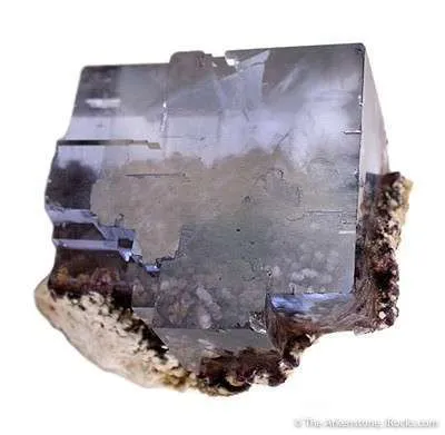 Fluorite on Baryte - image 2