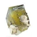 Fluorite on Baryte With Chalcopyrite - image 2