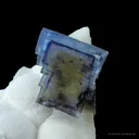 Fluorite on Baryte With Sphalerite - image 1