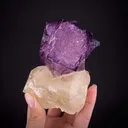 Fluorite on Calcite - image 1