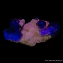 Fluorite on Calcite (1974 pocket) - image 6