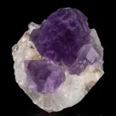 Fluorite on Calcite - image 3