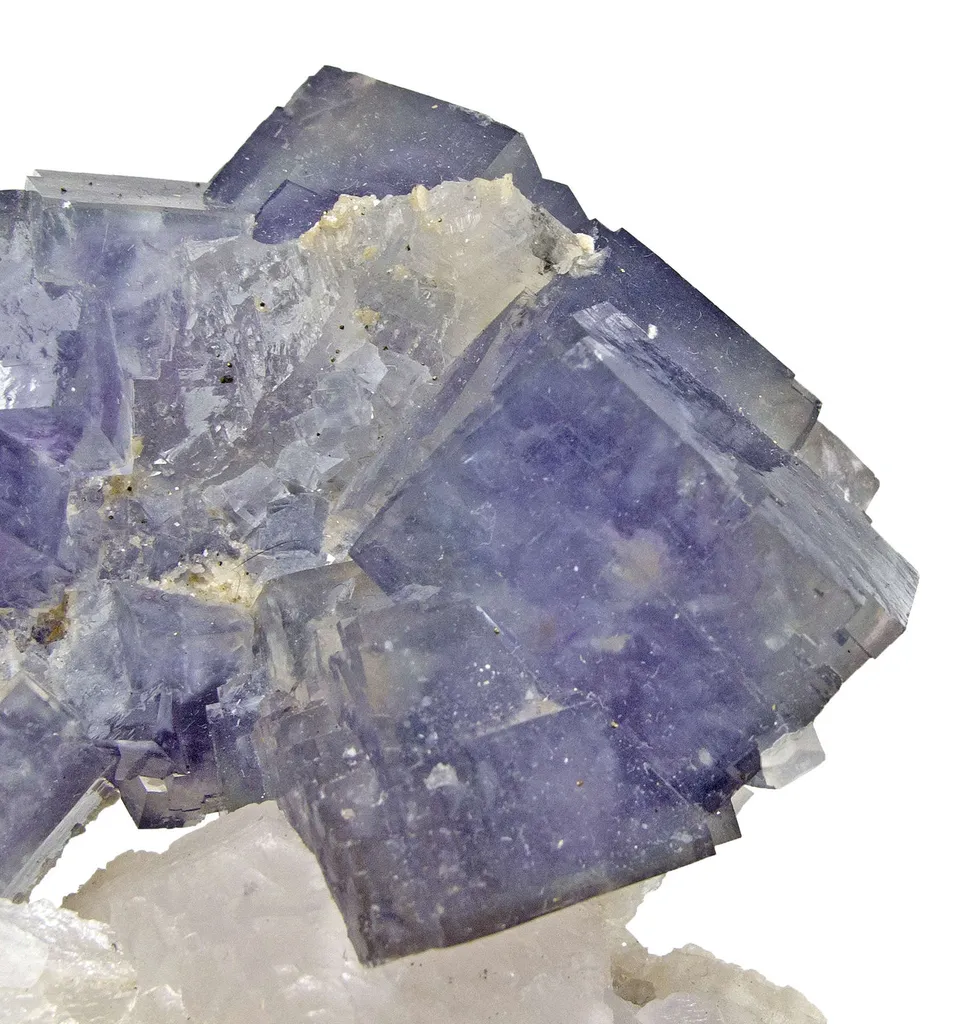 Fluorite on Calcite - image 3