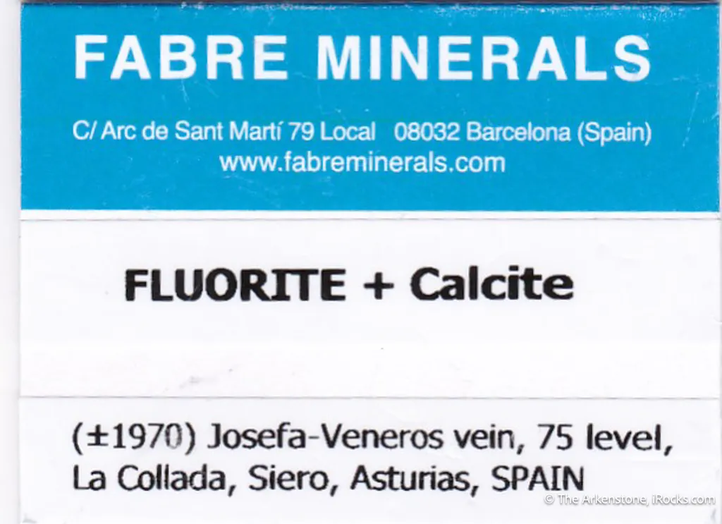Fluorite on Calcite - image 10