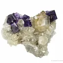 Fluorite on Calcite - image 4