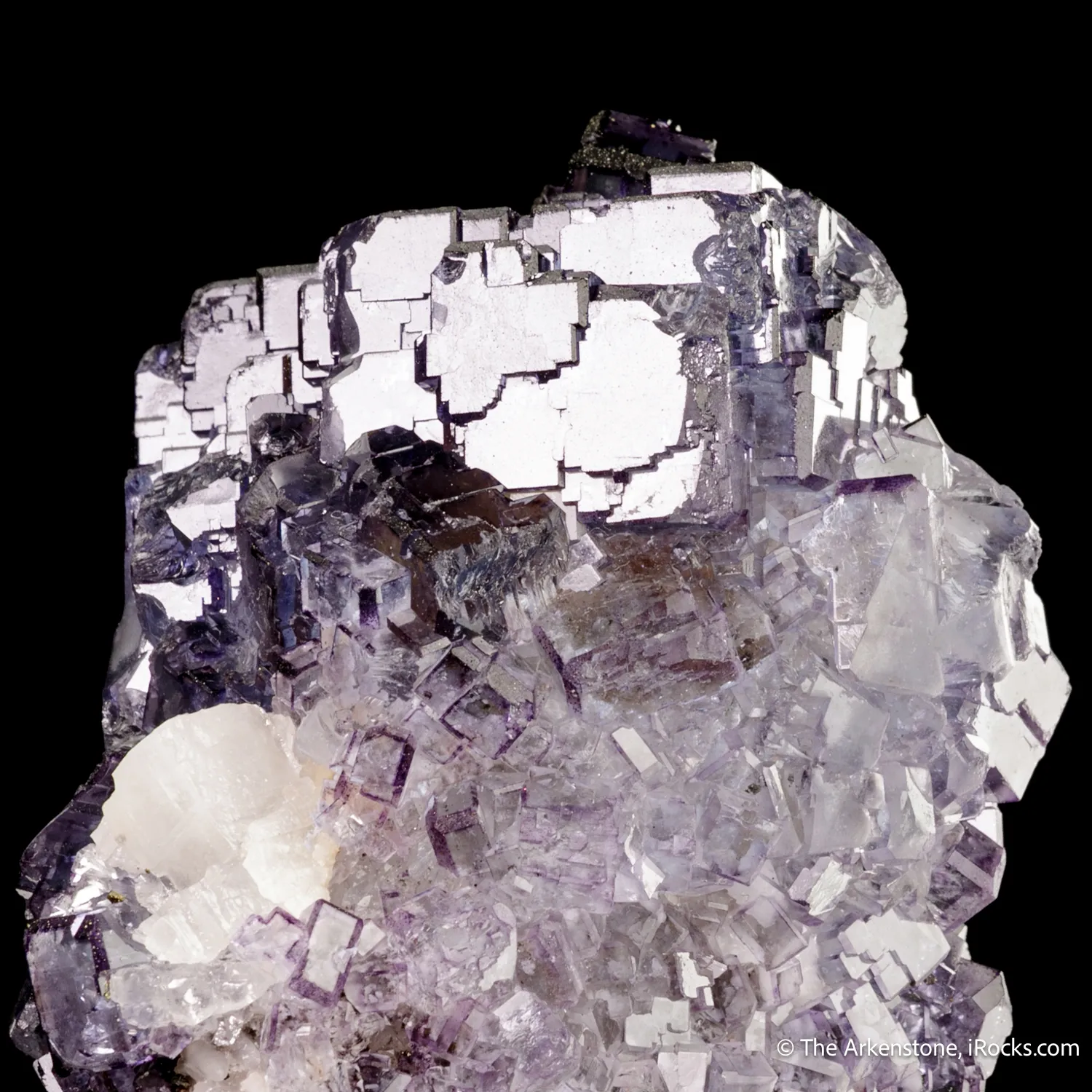 Fluorite on Calcite - image 6