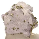 Fluorite on Calcite - image 2