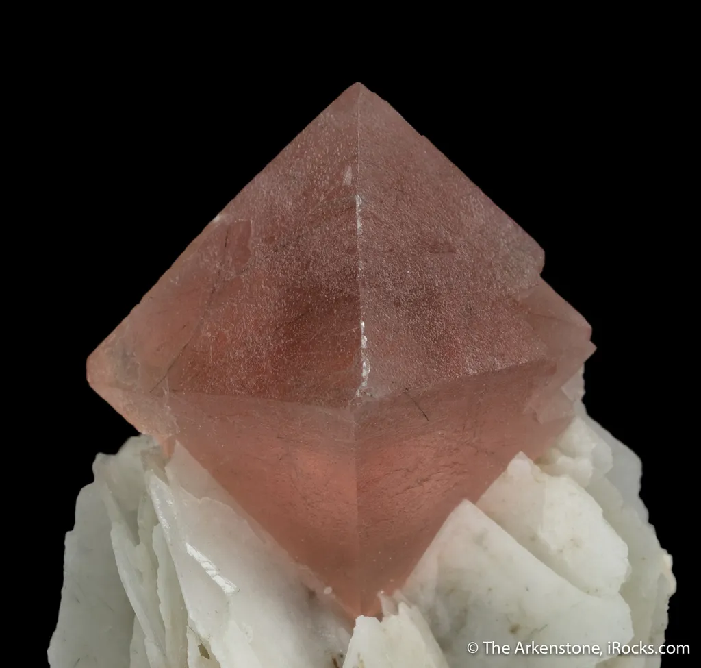 Fluorite on Calcite - image 2