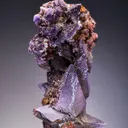 Fluorite on Calcite - image 1