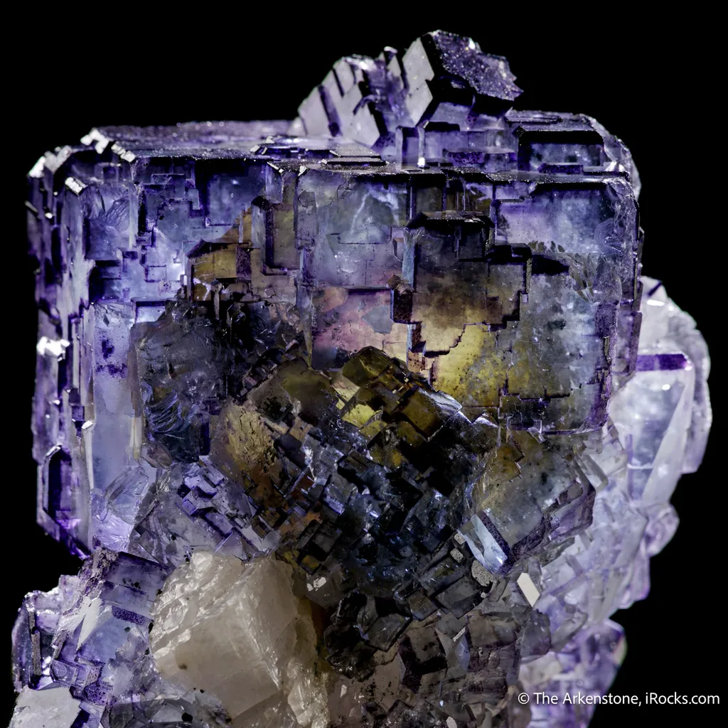 Fluorite on Calcite - image 4
