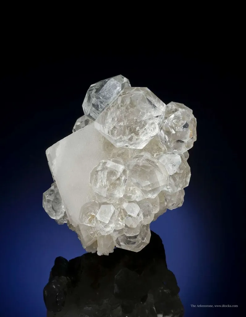 Fluorite on Calcite - image 2
