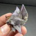 Fluorite on Calcite - image 2