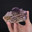 Fluorite on Calcite - image 2