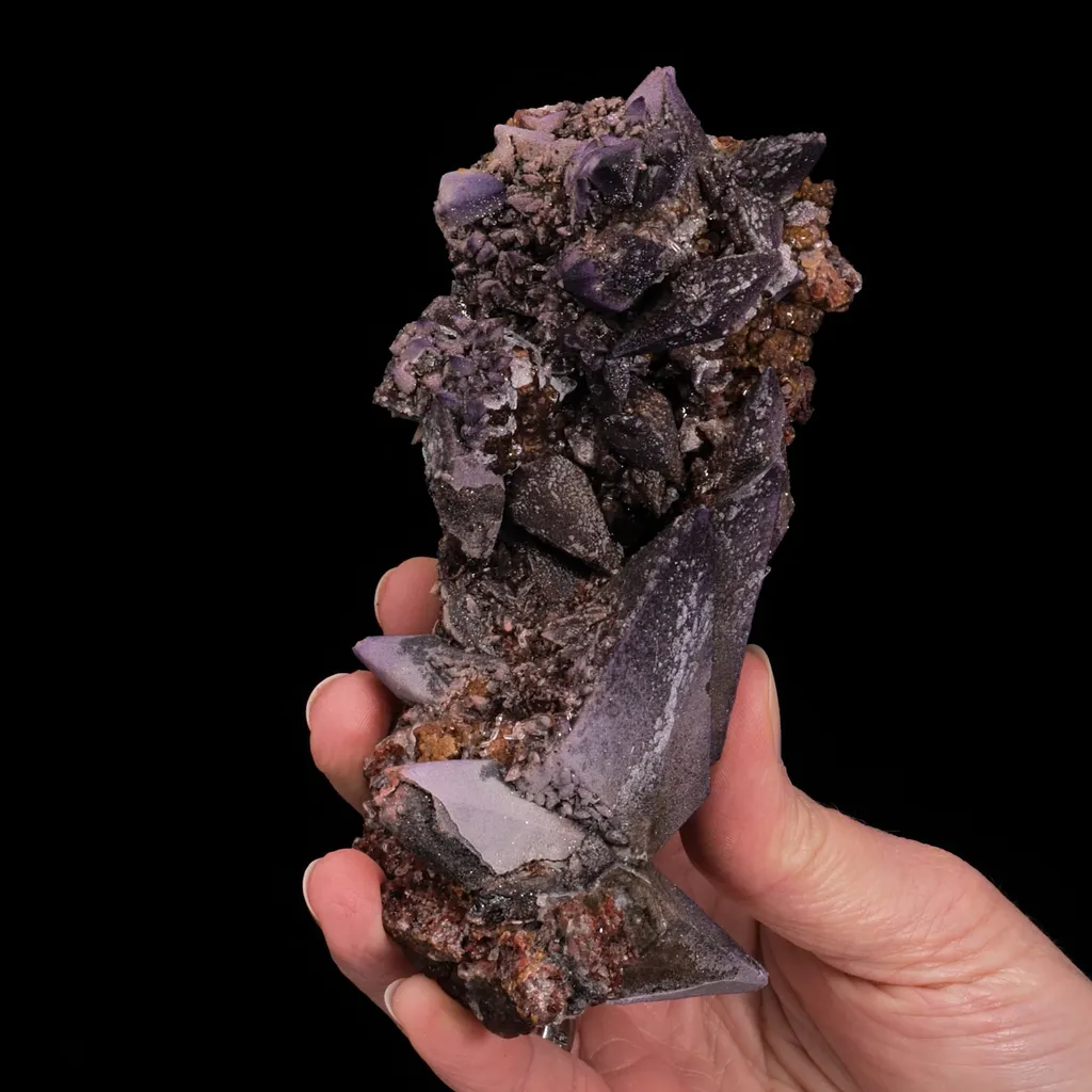 Fluorite on Calcite - image 2
