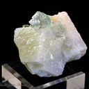 Fluorite on Calcite - image 1