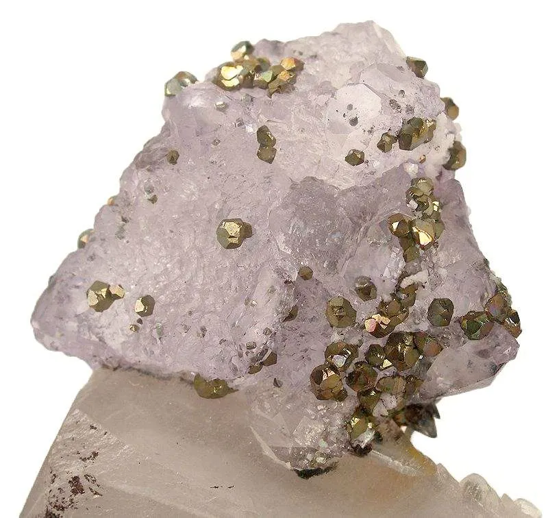 Fluorite on Calcite - image 3