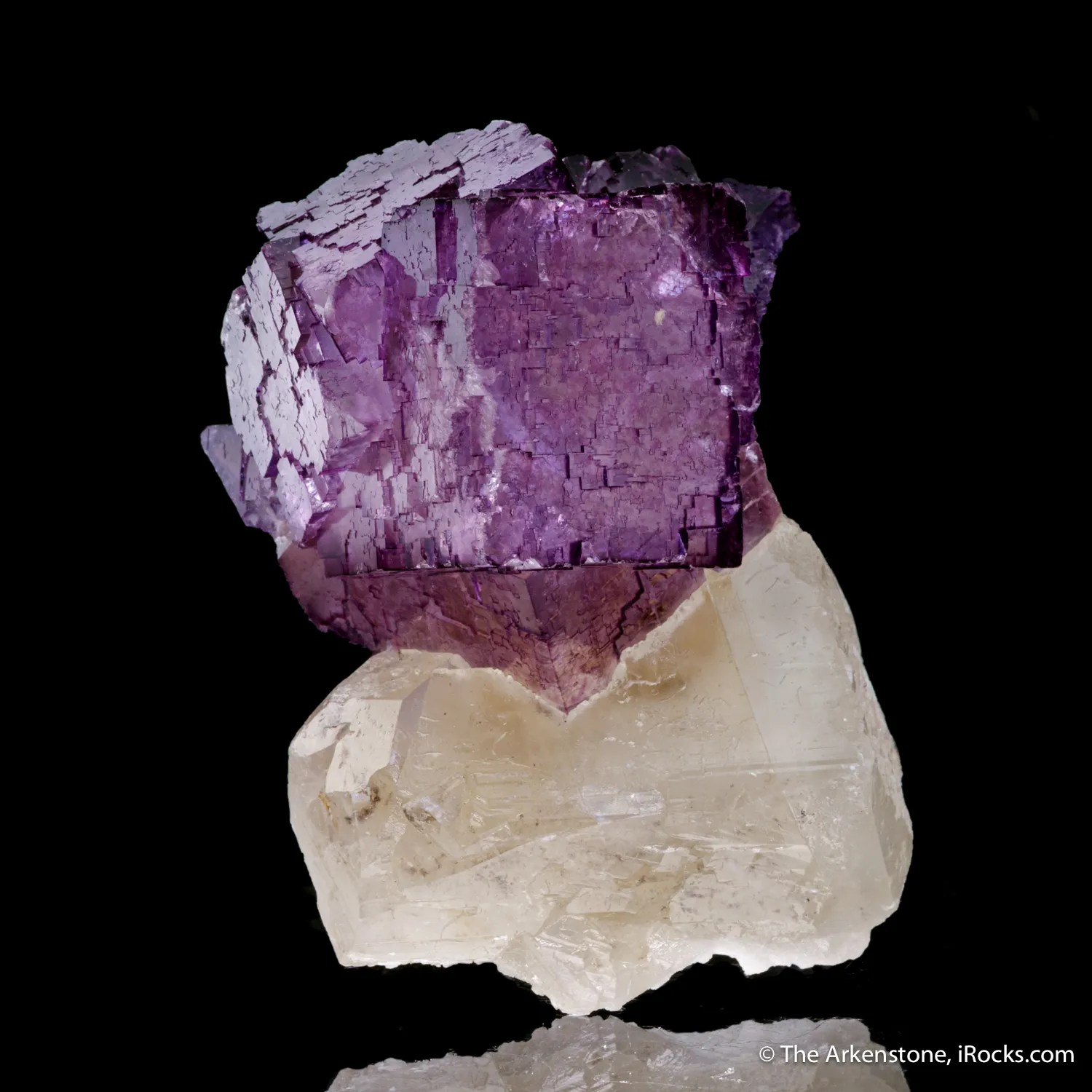 Fluorite on Calcite - image 5