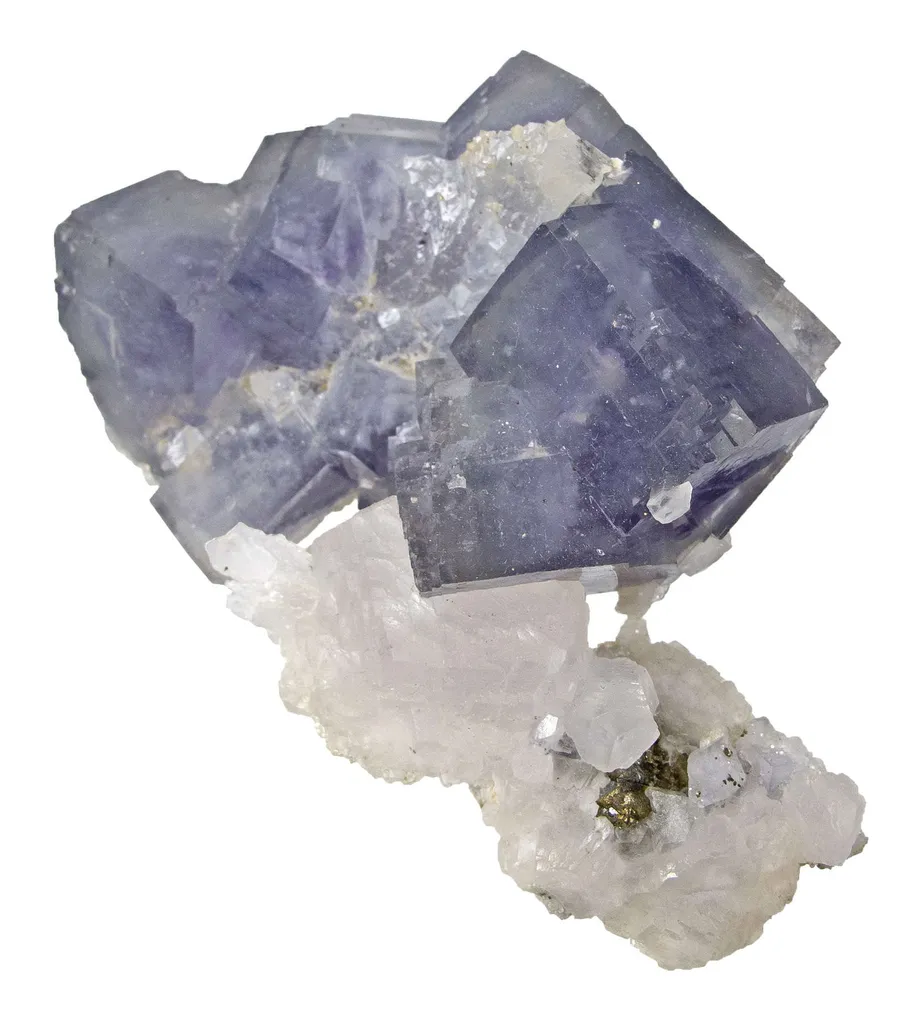 Fluorite on Calcite - image 2