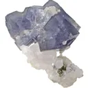 Fluorite on Calcite - image 2