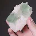 Fluorite on Calcite - image 2