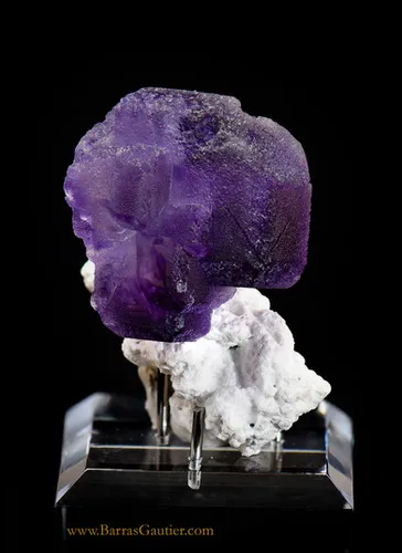 Fluorite on Calcite image
