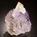 Fluorite on Celestine - image 2