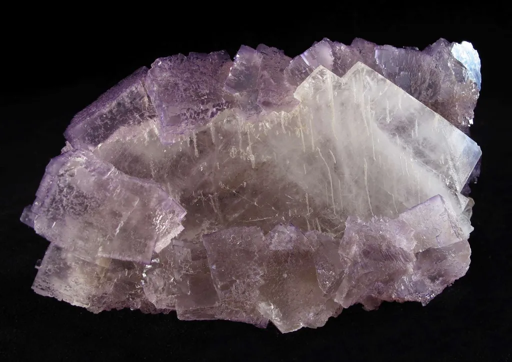 Fluorite on Celestine - image 3